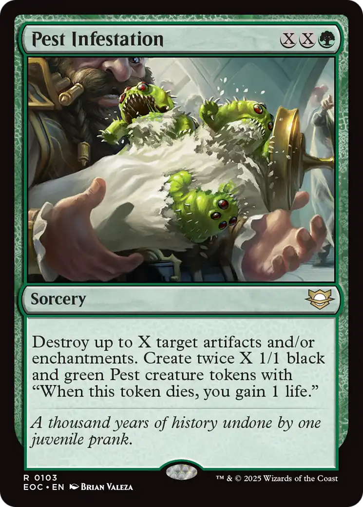 Pest Infestation [Edge of Eternities Commander] | Cracking-Singles