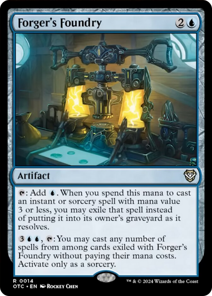 Forger's Foundry [Outlaws of Thunder Junction Commander] | Cracking-Singles