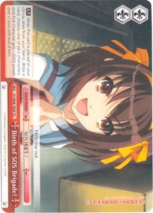 Birth of SOS Brigade! (SY/W08-TE09 TD) [The Melancholy of Haruhi Suzumiya] | Cracking-Singles