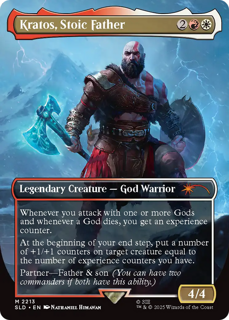 Kratos, Stoic Father [Secret Lair Drop Series] | Cracking-Singles