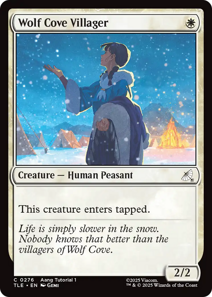 Wolf Cove Villager (0276) [Avatar: The Last Airbender: Eternal-Legal] | Cracking-Singles