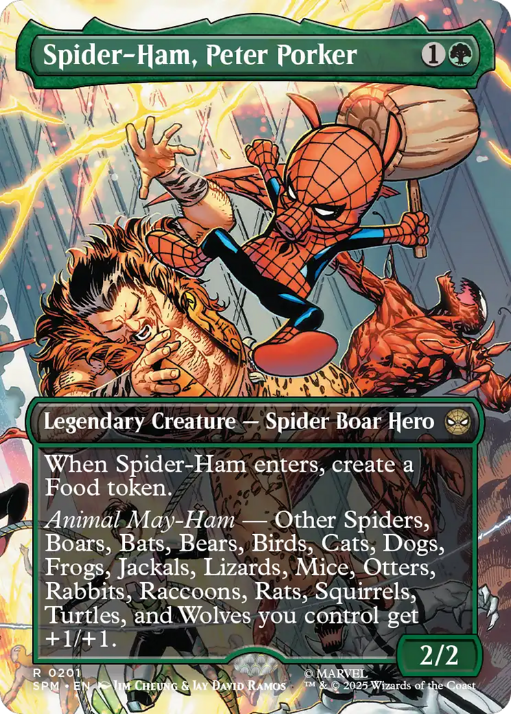Spider-Ham, Peter Porker (Borderless) [Marvel's Spider-Man] | Cracking-Singles