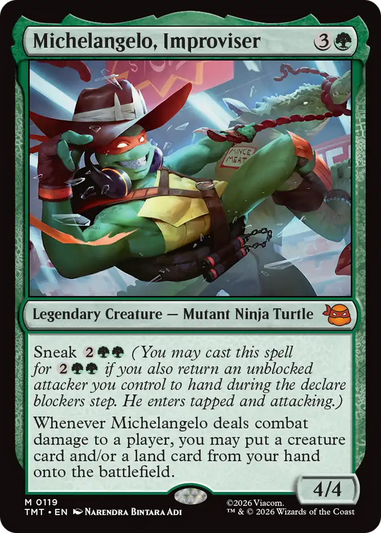 Michelangelo, Improviser [Teenage Mutant Ninja Turtles] | Cracking-Singles