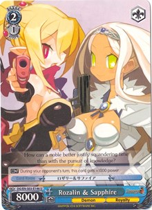 Rozalin & Sapphire (DG/EN-S03-E146 U) [Disgaea] | Cracking-Singles