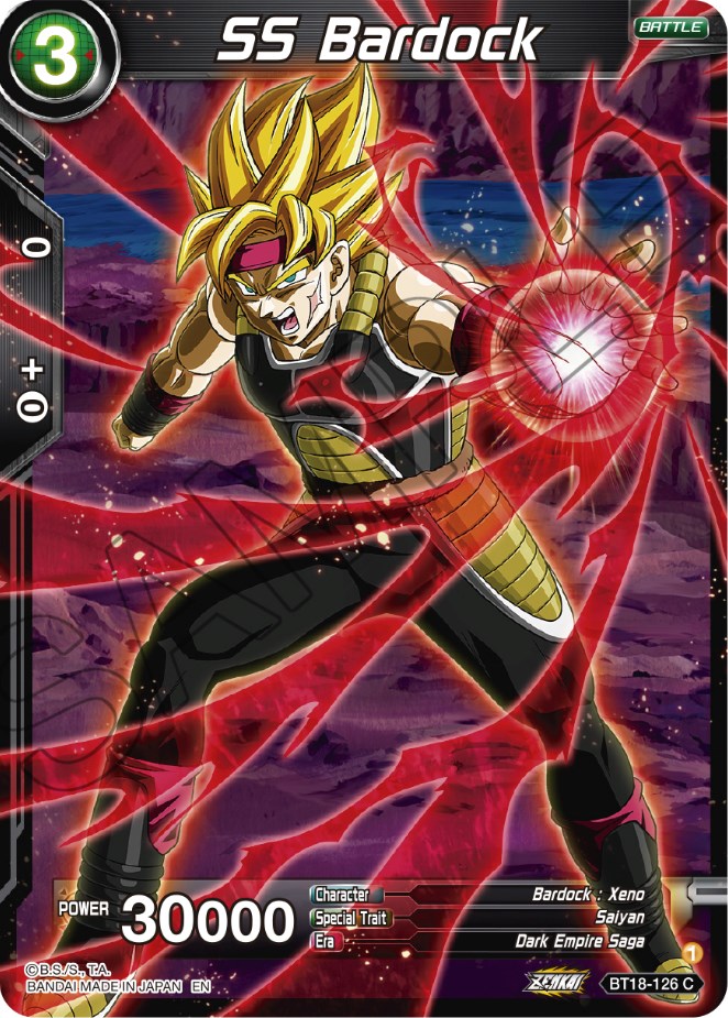 SS Bardock (BT18-126) [Dawn of the Z-Legends] | Cracking-Singles