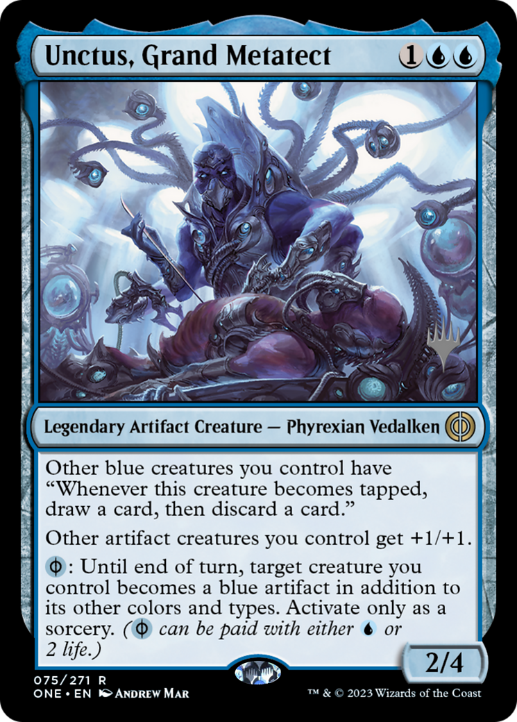 Unctus, Grand Metatect (Promo Pack) [Phyrexia: All Will Be One Promos] | Cracking-Singles