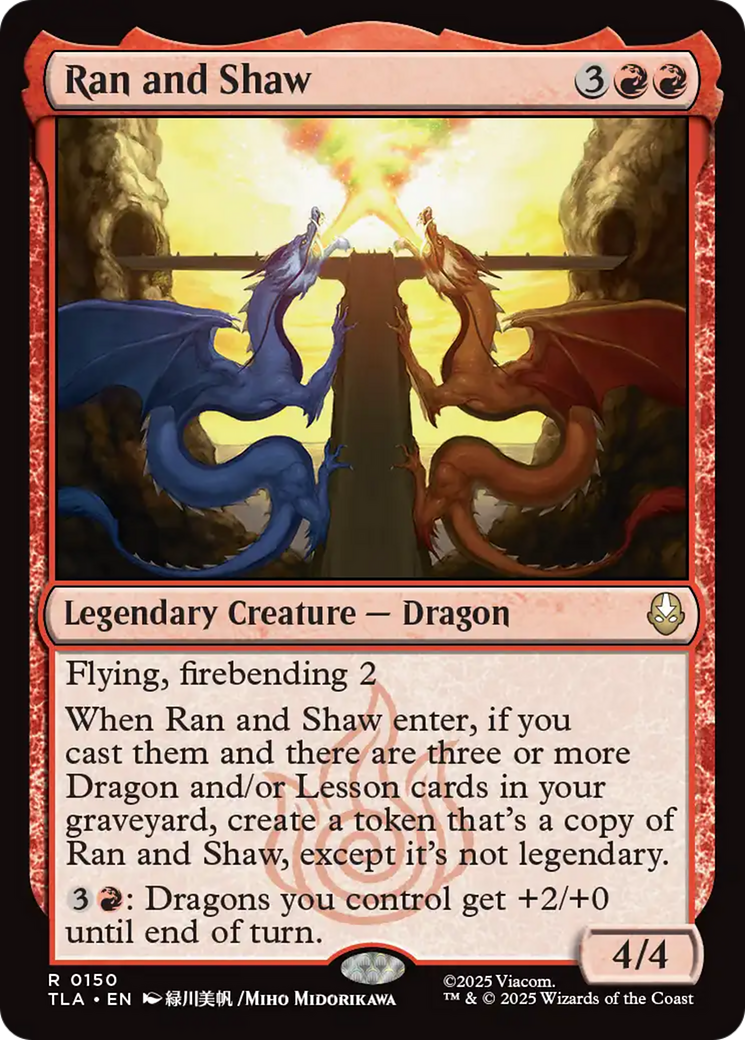 Ran and Shaw [Avatar: The Last Airbender] | Cracking-Singles