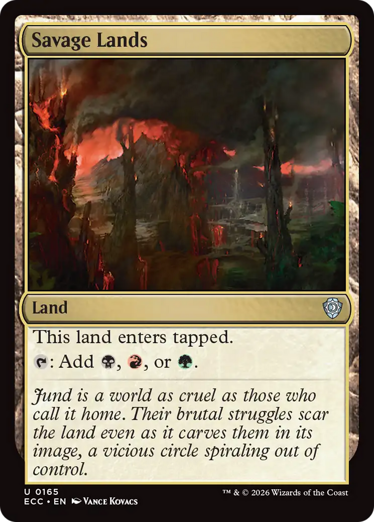 Savage Lands [Lorwyn Eclipsed Commander] | Cracking-Singles
