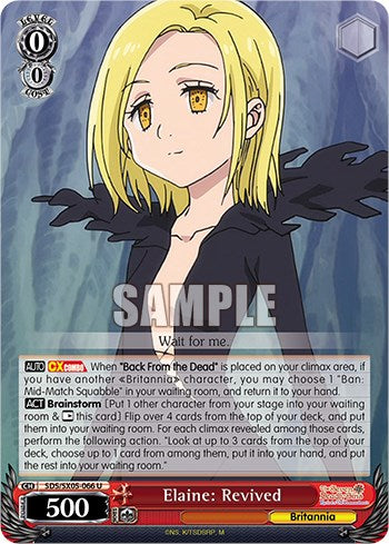 Elaine: Revived [The Seven Deadly Sins: Revival of The Commandments] | Cracking-Singles
