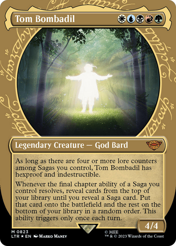 Tom Bombadil (Showcase) (Surge Foil) [The Lord of the Rings: Tales of Middle-Earth] | Cracking-Singles