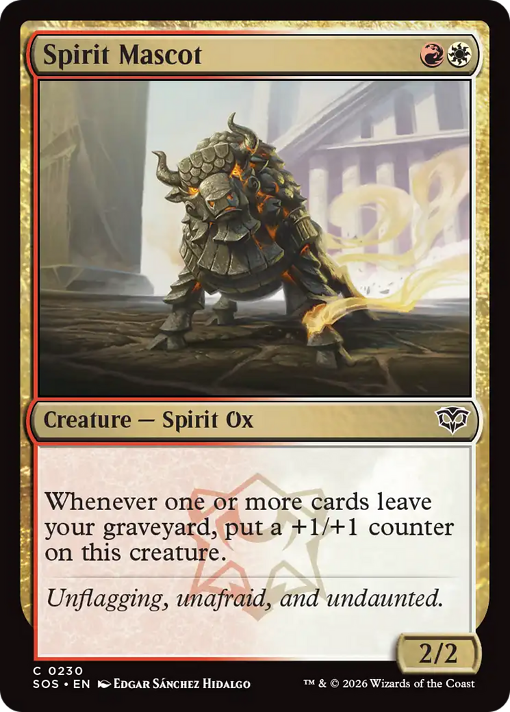 Spirit Mascot [Secrets of Strixhaven] | Cracking-Singles