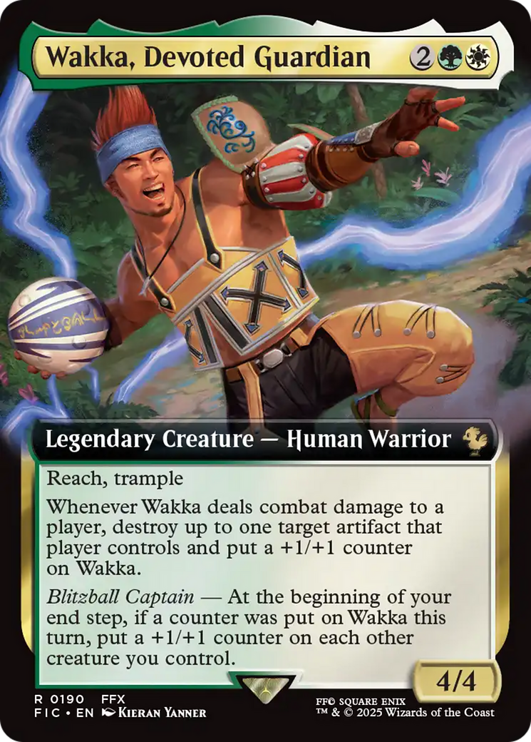 Wakka, Devoted Guardian (Extended Art) [FINAL FANTASY Commander] | Cracking-Singles