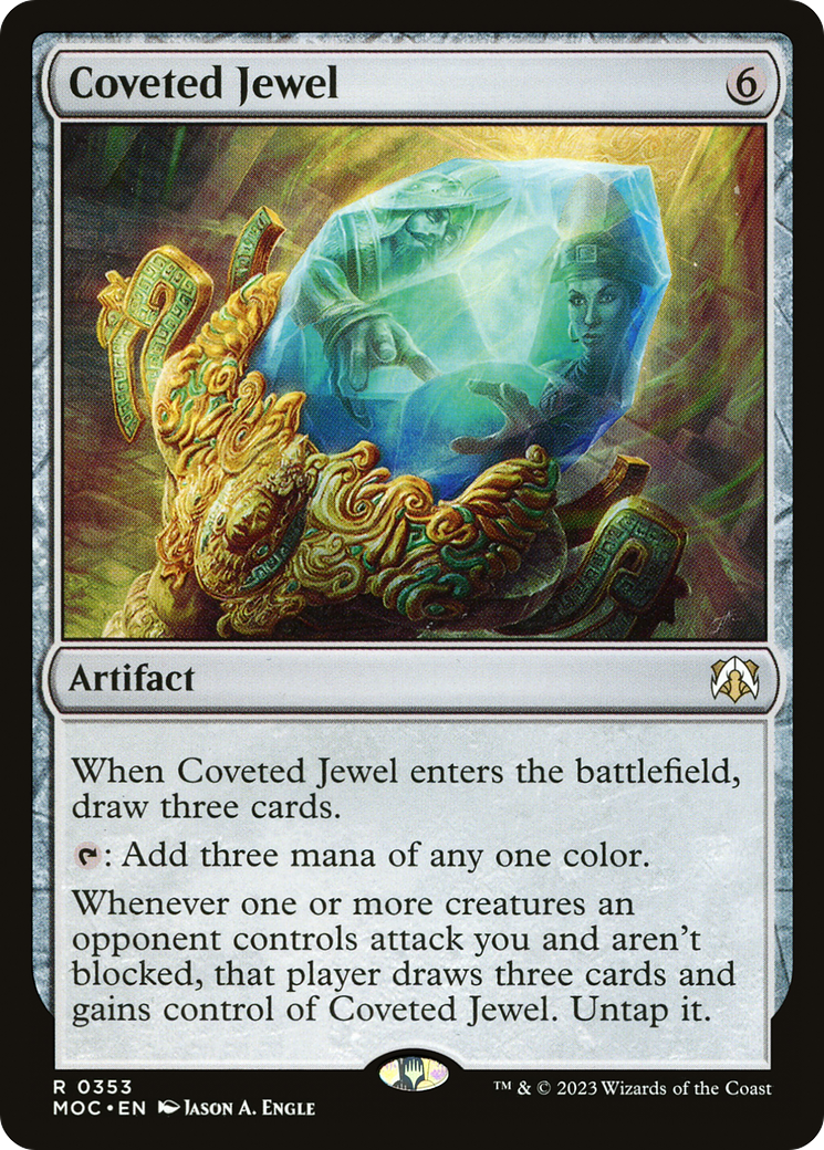 Coveted Jewel (Ripple Foil) [Modern Horizons 3 Commander] | Cracking-Singles