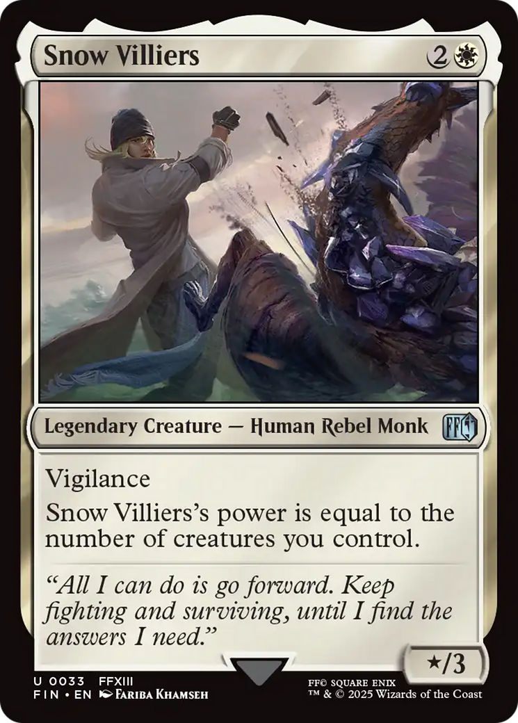 Snow Villiers [FINAL FANTASY] | Cracking-Singles