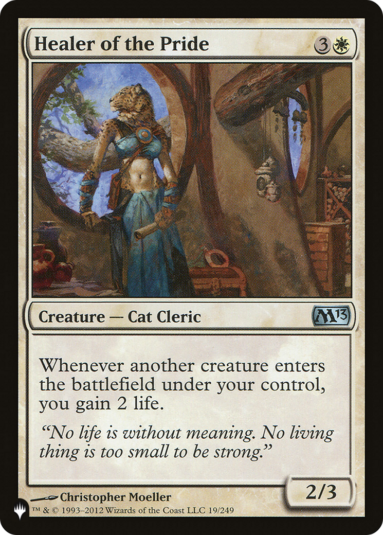 Healer of the Pride [The List] | Cracking-Singles