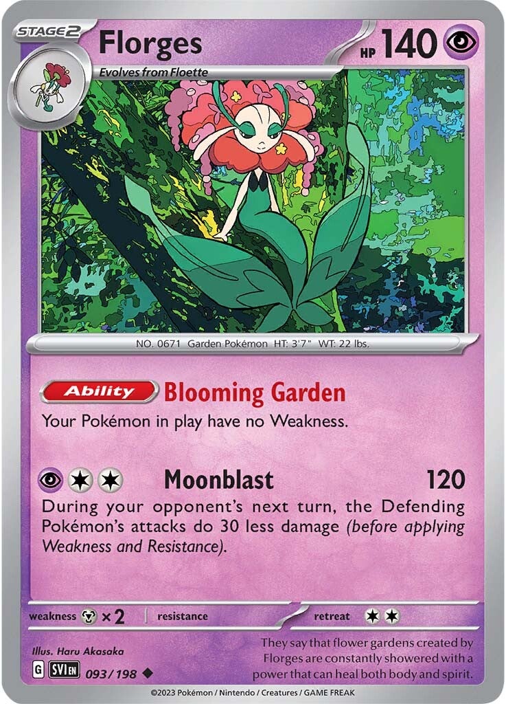 Florges (093/198) [Scarlet & Violet: Base Set] | Cracking-Singles