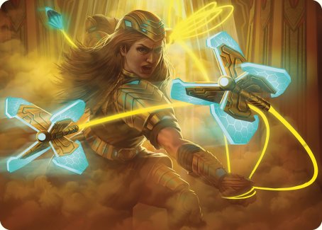 Bladehold War-Whip Art Card [Phyrexia: All Will Be One Art Series] | Cracking-Singles