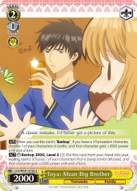 Toya: Mean Big Brother (CCS/WX01-015b U) [Cardcaptor Sakura: Clear Card] | Cracking-Singles