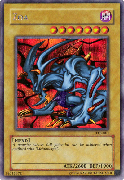 Zoa [TFK-001] Prismatic Secret Rare | Cracking-Singles