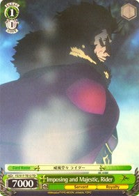 Imposing and Majestic, Rider (FZ/S17-TE12 TD) [Fate/Zero] | Cracking-Singles