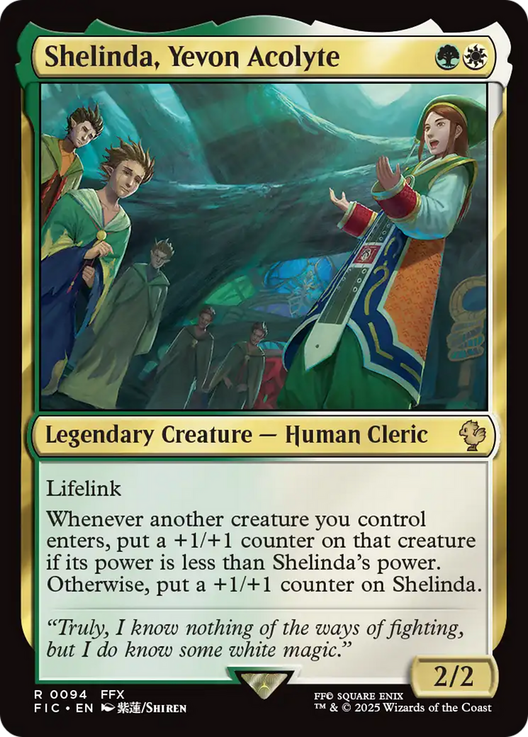 Shelinda, Yevon Acolyte [FINAL FANTASY Commander] | Cracking-Singles