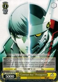 "Contract Key" Protagonist (P4/EN-S01-T01 TD) [Persona 4 ver.E] | Cracking-Singles
