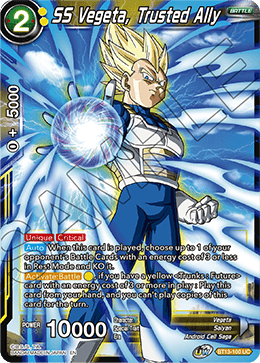 SS Vegeta, Trusted Ally (Uncommon) (BT13-100) [Supreme Rivalry] | Cracking-Singles