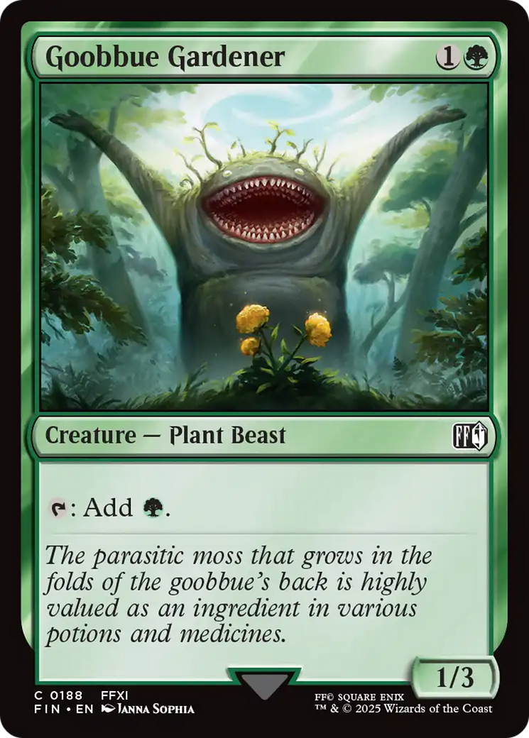 Goobbue Gardener [FINAL FANTASY] | Cracking-Singles