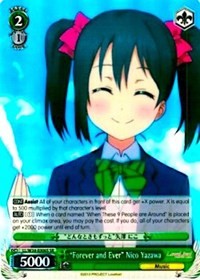 "Forever and Ever" Nico Yazawa (LL/W34-E006S SR) [Love Live! Vol. 2] | Cracking-Singles
