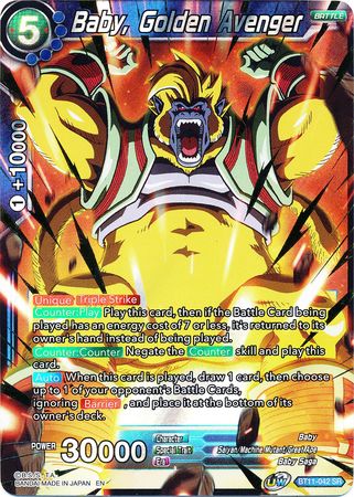 Baby, Golden Avenger (BT11-042) [Vermilion Bloodline 2nd Edition] | Cracking-Singles
