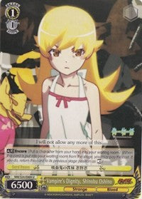 Vampire's Dignity, Shinobu Oshino (NM/S24-E009) [NISEMONOGATARI] | Cracking-Singles