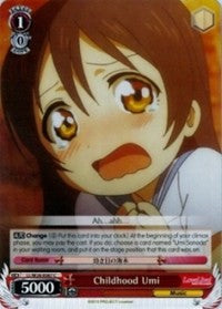 Childhood Umi (LL/W24-E067 C) [Love Live!] | Cracking-Singles