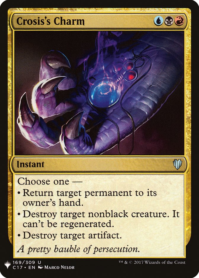 Crosis's Charm [Mystery Booster] | Cracking-Singles