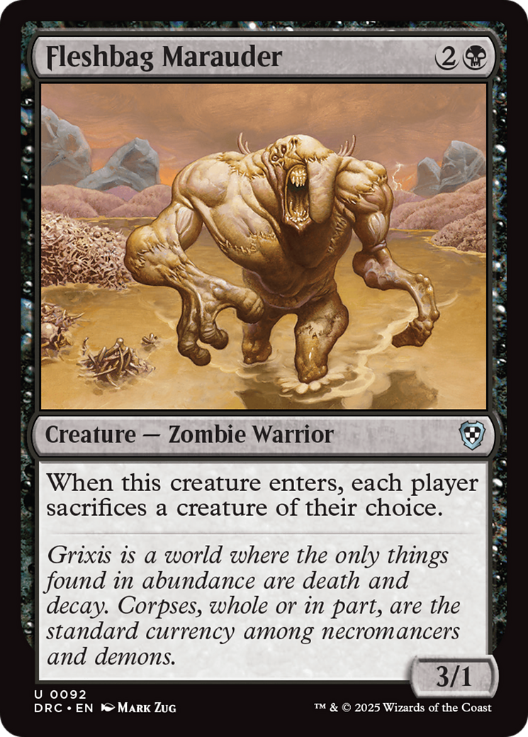 Fleshbag Marauder [Aetherdrift Commander] | Cracking-Singles