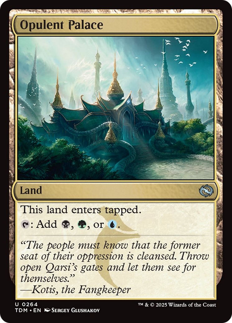 Opulent Palace [Tarkir: Dragonstorm] | Cracking-Singles