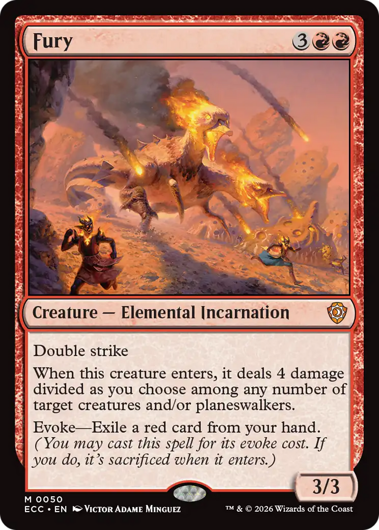 Fury [Lorwyn Eclipsed Commander] | Cracking-Singles