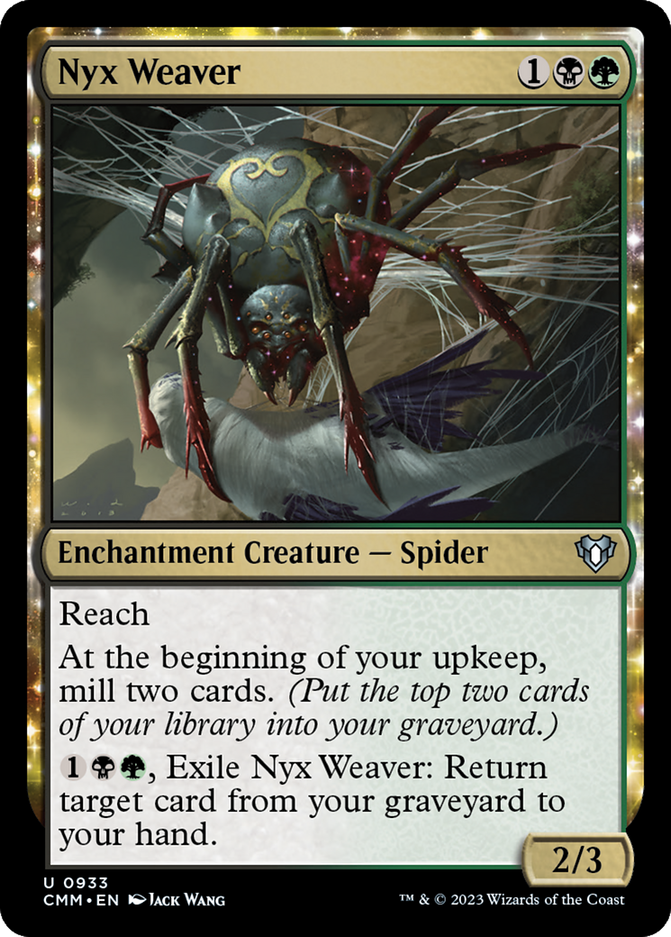 Nyx Weaver [Commander Masters] | Cracking-Singles