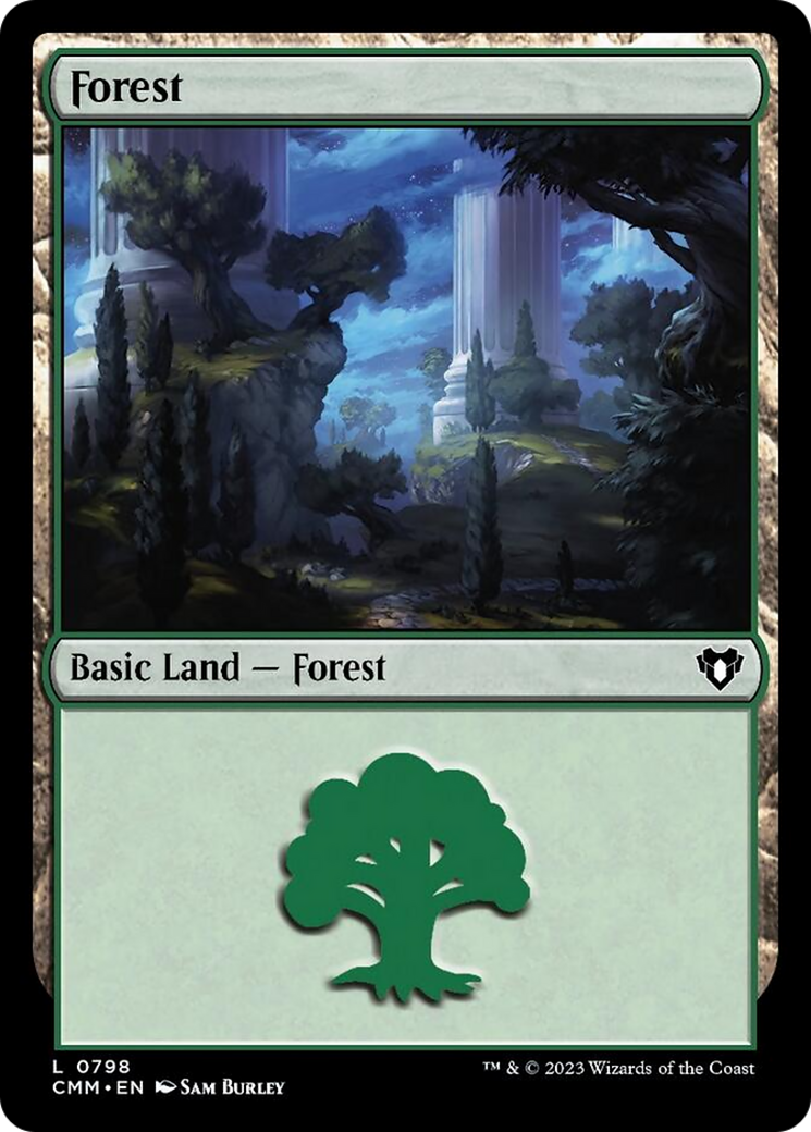 Forest (798) [Commander Masters] | Cracking-Singles