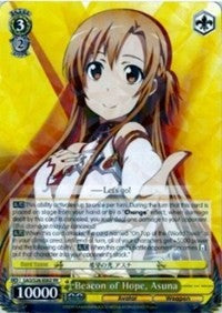 Beacon of Hope, Asuna (SAO/S26-E002 RR) [Sword Art Online Vol.2] | Cracking-Singles