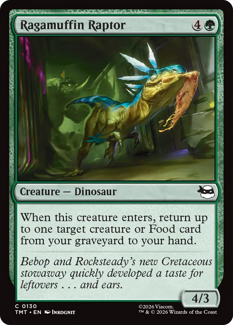 Ragamuffin Raptor [Teenage Mutant Ninja Turtles] | Cracking-Singles
