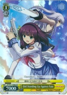 Girl Standing Up Against Fate (AB/W31-TE08S SR) [Angel Beats! Re:Edit] | Cracking-Singles