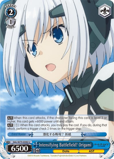 Intensifying Battlefield? Origami (DAL/W79-E090 U) [Date A Live] | Cracking-Singles