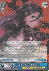 End of Fate, Kirito (SAO/SE23-E23 R) [Sword Art Online II] | Cracking-Singles