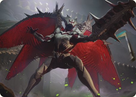 Phyrexian Vindicator Art Card [Phyrexia: All Will Be One Art Series] | Cracking-Singles