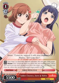 Sudden Closeness, Karen & Mahiru (RSL/S56-E044S SR) [Revue Starlight] | Cracking-Singles