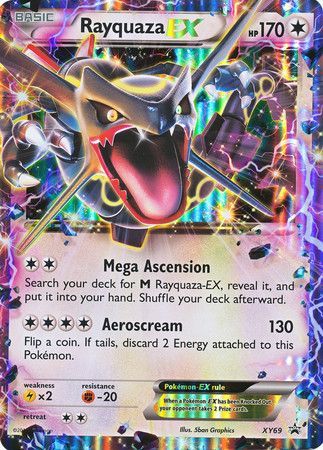 Rayquaza EX (XY69) (Jumbo Card) [XY: Black Star Promos] | Cracking-Singles