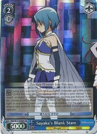Sayaka's Blank Stare (MM/W17-E086S SR) [Puella Magi Madoka Magica] | Cracking-Singles