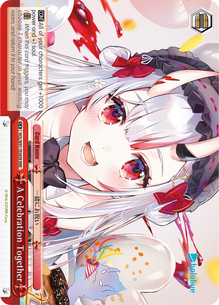 A Celebration Together (HOL/W91-TE045R RRR) [hololive production] | Cracking-Singles