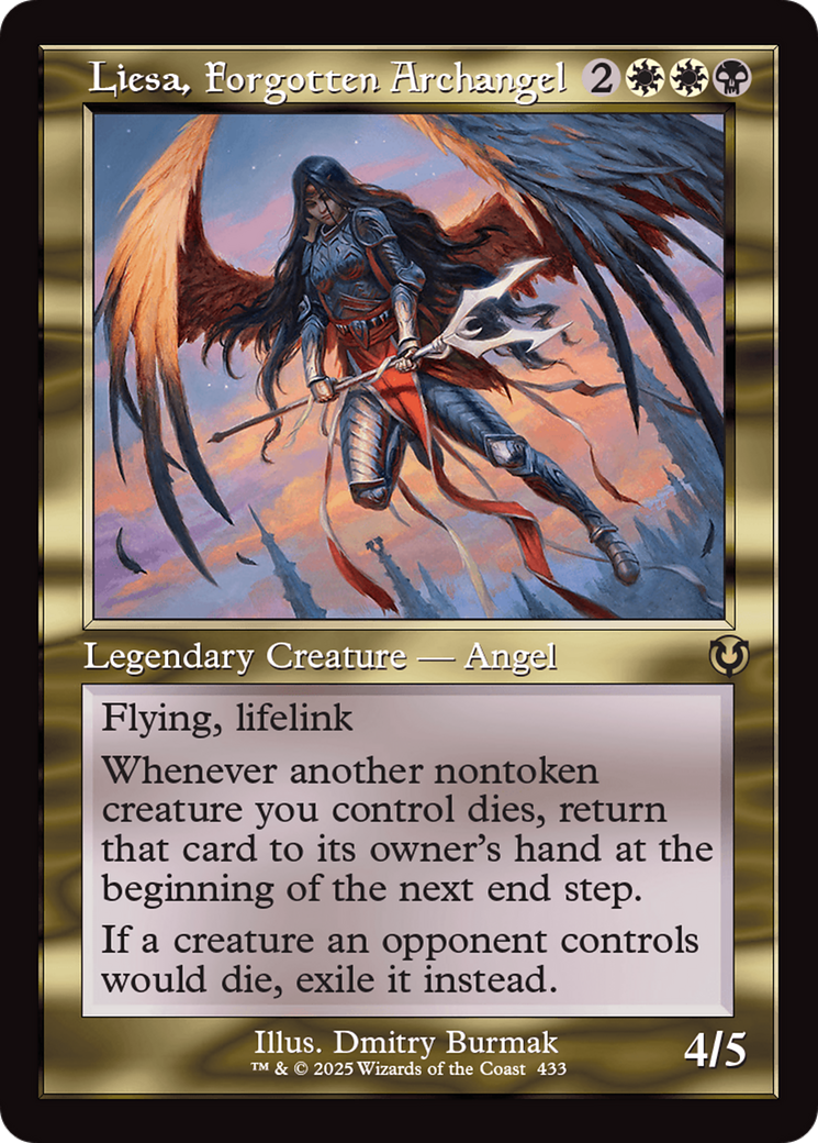 Liesa, Forgotten Archangel (Retro Frame) [Innistrad Remastered] | Cracking-Singles
