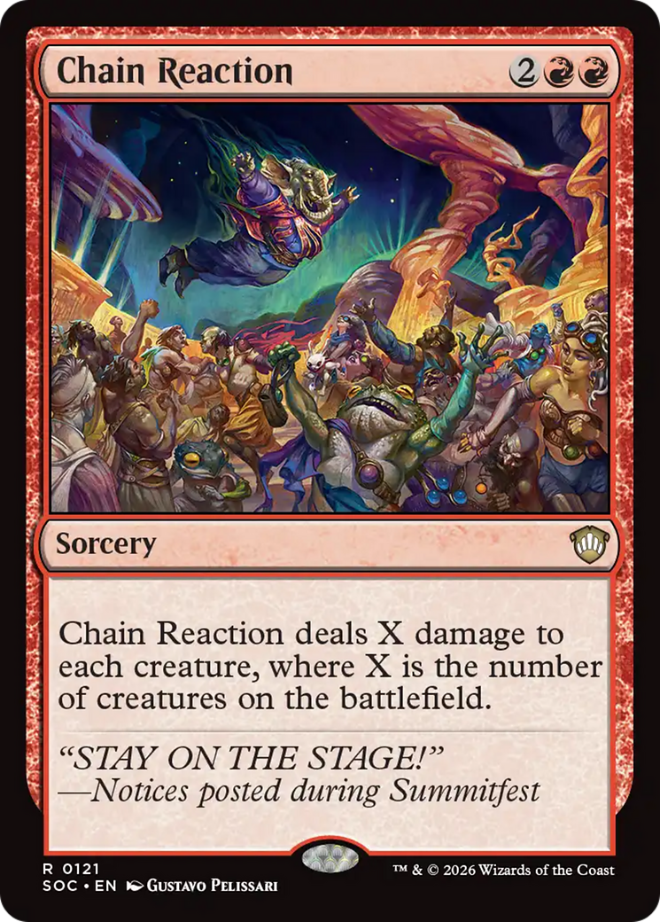Chain Reaction [Secrets of Strixhaven Commander] | Cracking-Singles